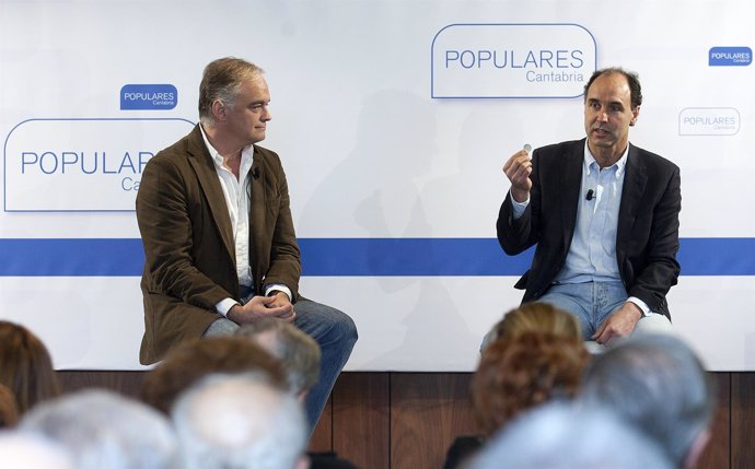 González Pons y Diego en la Convención del PP sobre las elecciones europeas