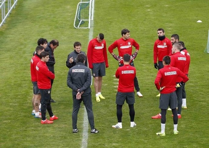 Atlético Madrid entrenamiento