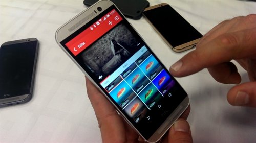 Editor de vídeos red social HTC Zoe en el One M8