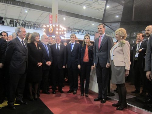 Los Príncipes inauguran Alimentaria 2014