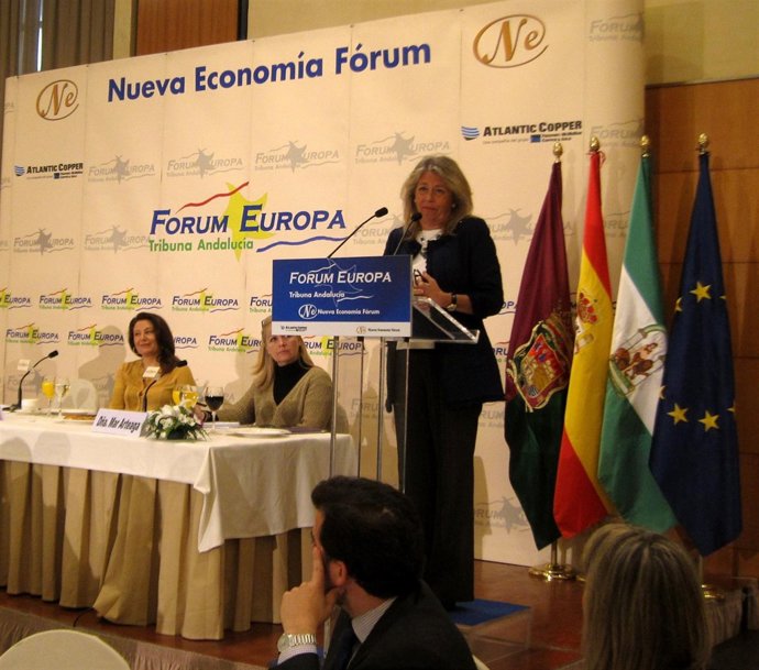 Carmen Crespo y la alcaldesa de Marbella Ángeles Muñoz