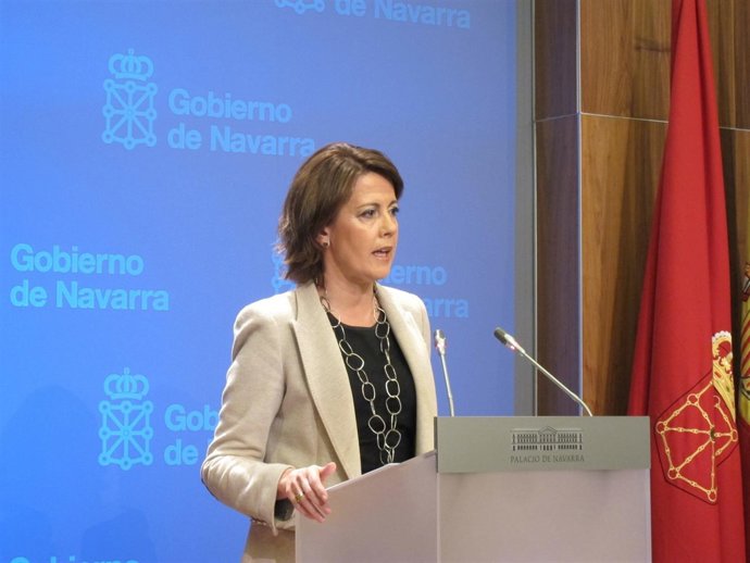 La presidenta del Gobierno de Navarra, Yolanda Barcina.