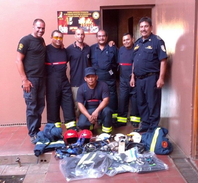 Donación de material