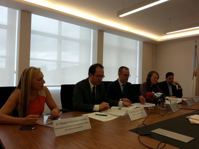 Presentación de la memoria de Cultura en Santiago.