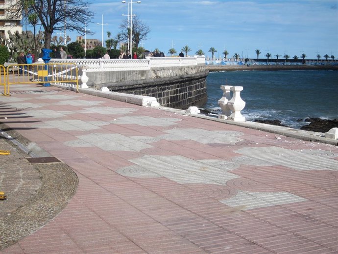 Daños causados por el temporal en Castro Urdiales