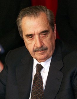 El ex presidente argentino Raúl Alfonsín (1976 1983)