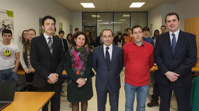 Inauguración de los talleres de fomento del emprendimiento de Telefónica