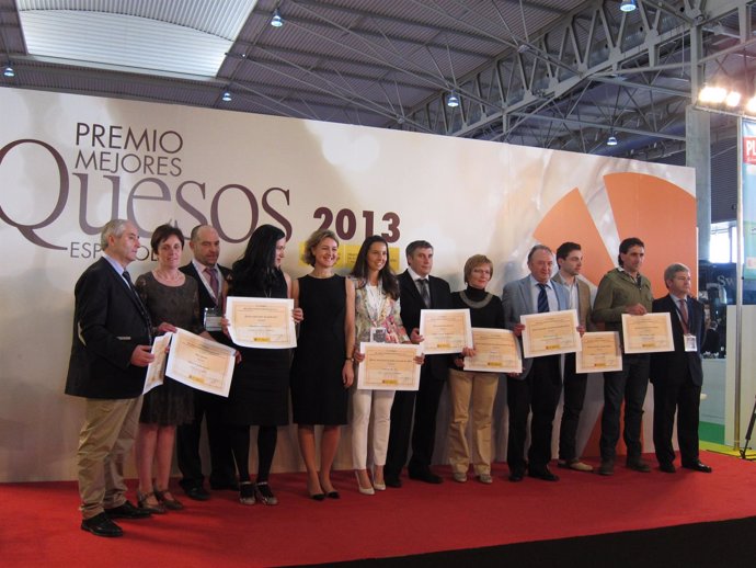 Premiados de Los mejores quesos españoles del 2013