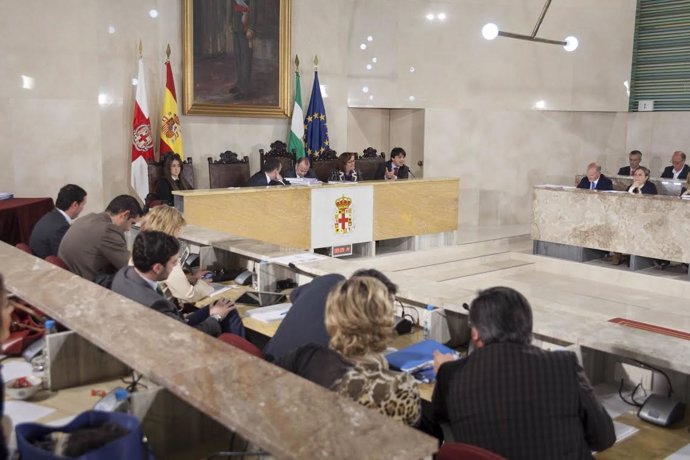 Plenario en el Ayuntamiento de Almería