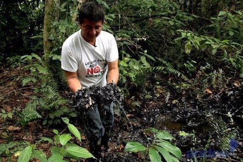 Contaminación en Ecuador atribuida a Chevron, Amazonia