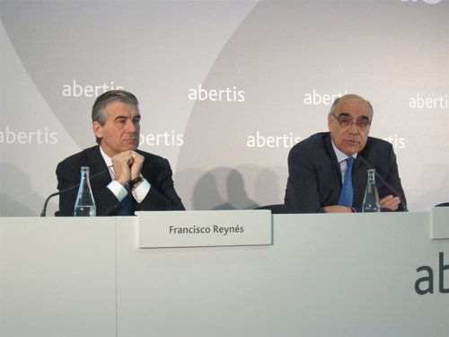 Francisco Reynés y Salvador Alemany (Abertis)