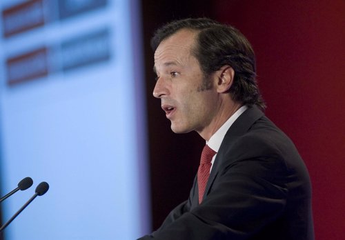 El consejero delegado del Banco Santander, Javier Marín