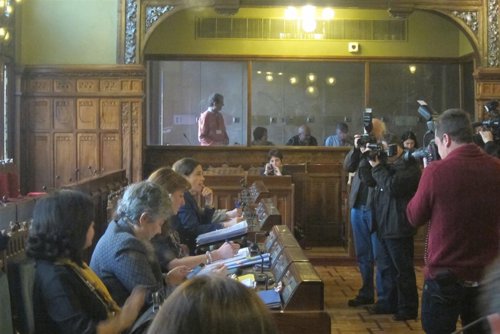 Comparecencia de Dolores Carcedo en la Junta General