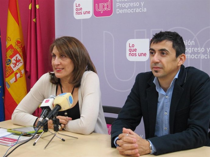 Alcalde y Serna, en la rueda de prensa