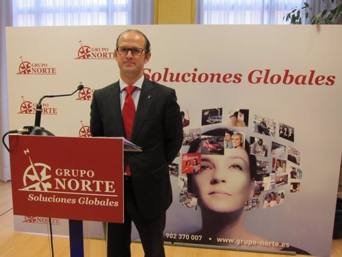 El consejero delegado del Grupo Norte, Miguel Calvo, presenta resultados