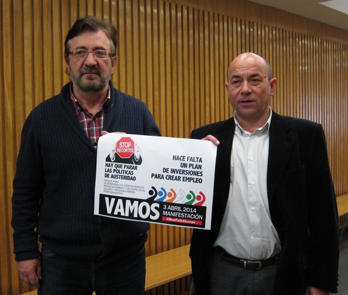 Buey y Alastuey han presentado las movilizaciones de este 3 de abril