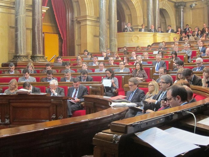 Pleno del Parlament
