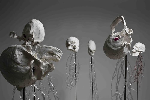 Una de las obras de la exposición