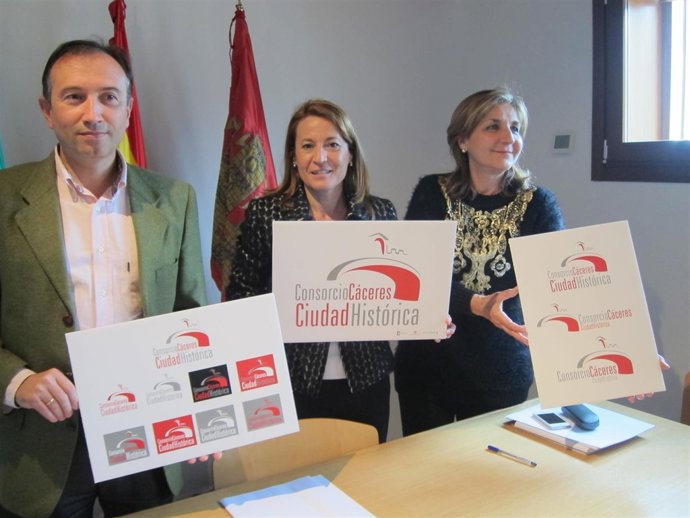 Presentación Del Logotipo Del Consorcio Cáceres Ciudad Histórica