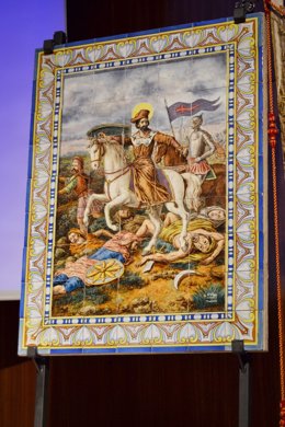 Retablo de Alcalá sobre el apostol Santiago
