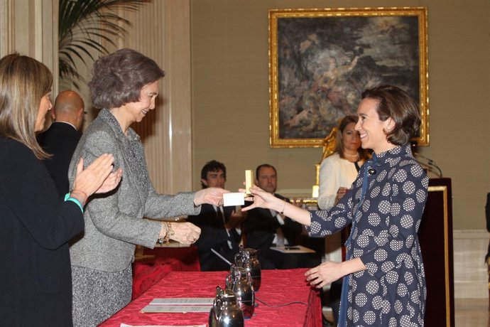 Gamarra recoge de manos de la Reina el premio de Accesibilidad Universal 