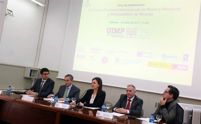 Presentación del Festival de Música Internacional de Morella 