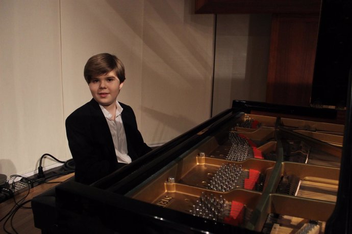 El joven pianista Michael Andreas Haeringer
