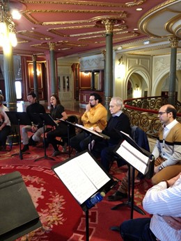 Rueda de prensa de Josep Carreras en el Teatro Arriaga