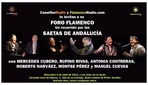 Foro Flamenco ofrece una exhibición de saeta andaluzas