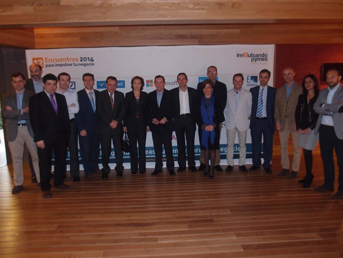 Gamarra y Erro, en la apertura de la jornada      