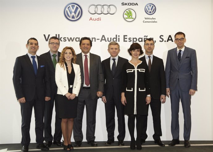Equipo directivo de Volkswagen-Audi España