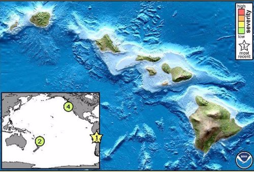 Amenaza de tsunami en Hawai