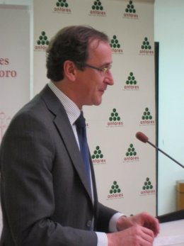 El portavoz del Grupo Popular en el Congreso de los Diputados, Alfonso Alonso