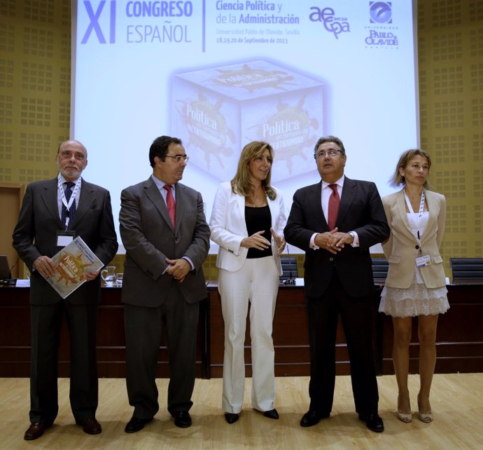 Susana Díaz y Juan Ignacio Zoido en el Congreso de la UPO