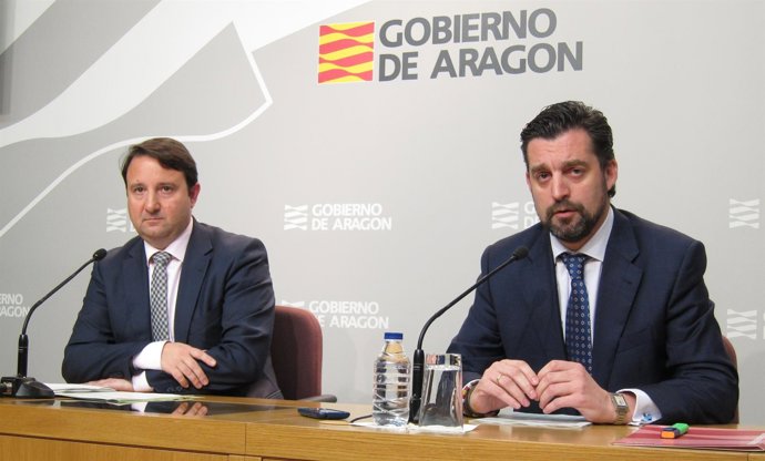 José María García y Jorge Escario en rueda de prensa este miércoles