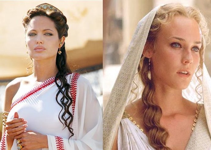 ANGELINA JOLIE O DIANE KRUGER ENTRE LAS BELLEZAS HELÉNICAS MÁS FAMOSAS