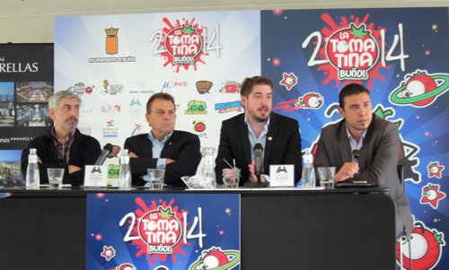 Presentación de La Tomatina 2014