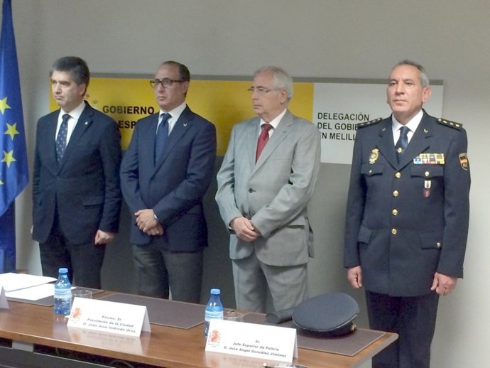 El directo de la Policía, Ignacio Cosidó, en un acto en Melilla