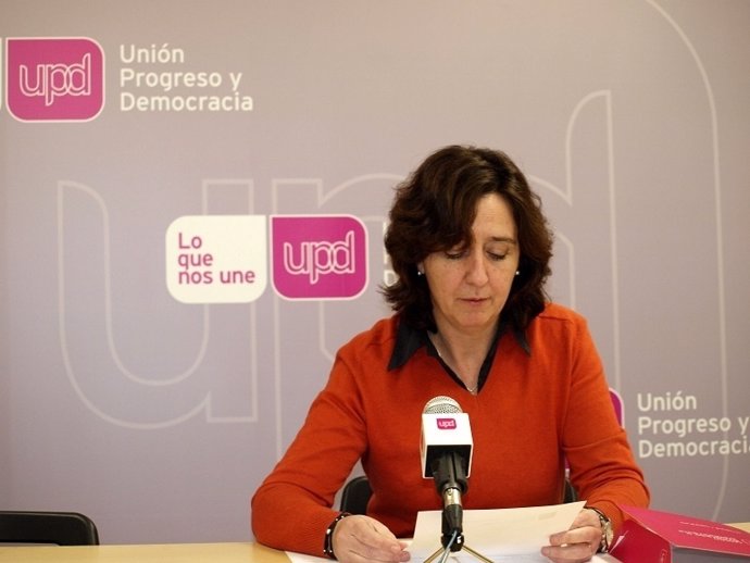 La coordinadora territorial de UPyD Región de Murcia, Fuensanta Máximo