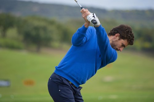 El golfista español Alejandro Cañizares