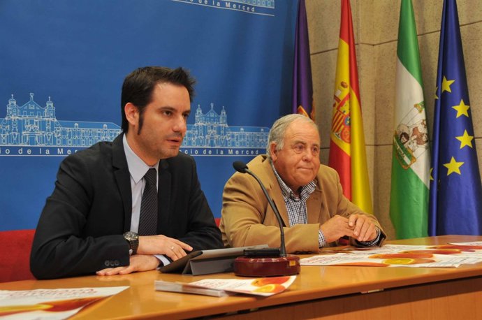 Criado y Duque durante la rueda de prensa en la Diputación