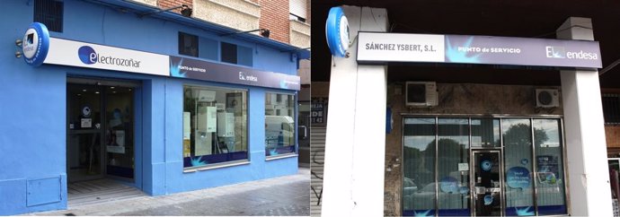 Los puntos de servicio de Endesa en Duque de Hornachuelos y Ollerías