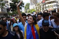 Venezuela.- Machado llega a Brasil para "debatir el agravamiento de la crisis en Venezuela"