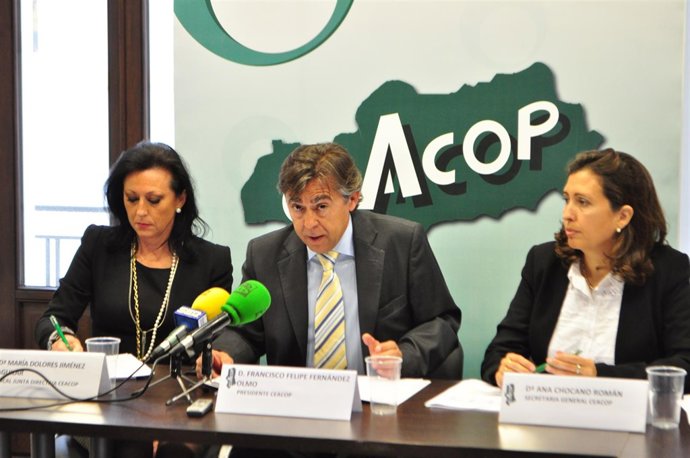 Fernández, entre Jiménez y Chocano en la presentación del informe