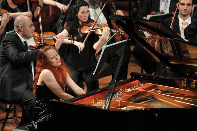 La pianista ucraniana Regina Chernychko