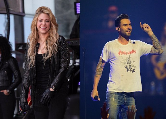 ¿Piqúe Celoso Del Compañero De 'The Voice' De Shakira, Adam Levine?