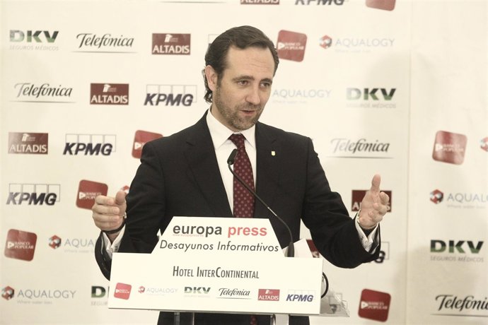 José Ramón Bauzá en los Desayunos de Europa Press