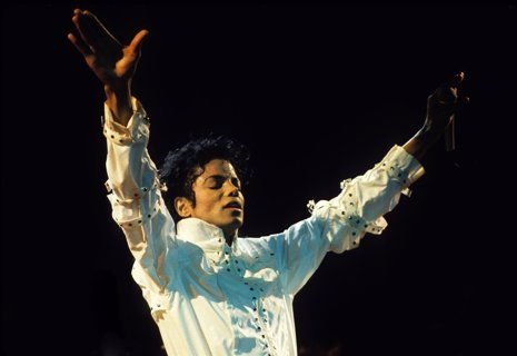 El cantante Michael Jackson en una actuación