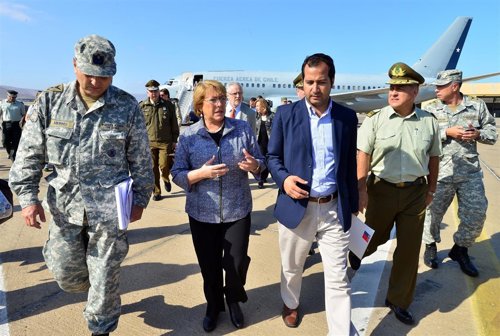 La presidenta de Chile, Michelle Bachelet
