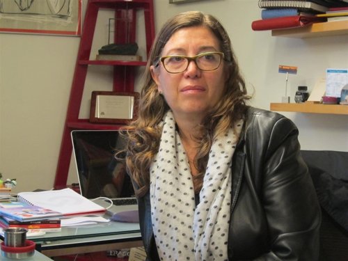 La editora Blanca Rosa Roca